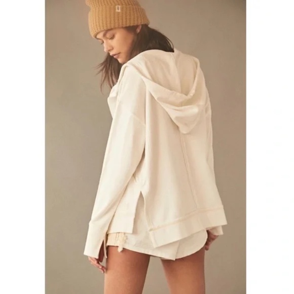 NWT Free People Movement Only One Cotton Hoodie - Picture 1 of 9